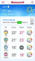 프리미엄 스마트 난방 서비스 앱 화면  /제이씨스퀘어 제공